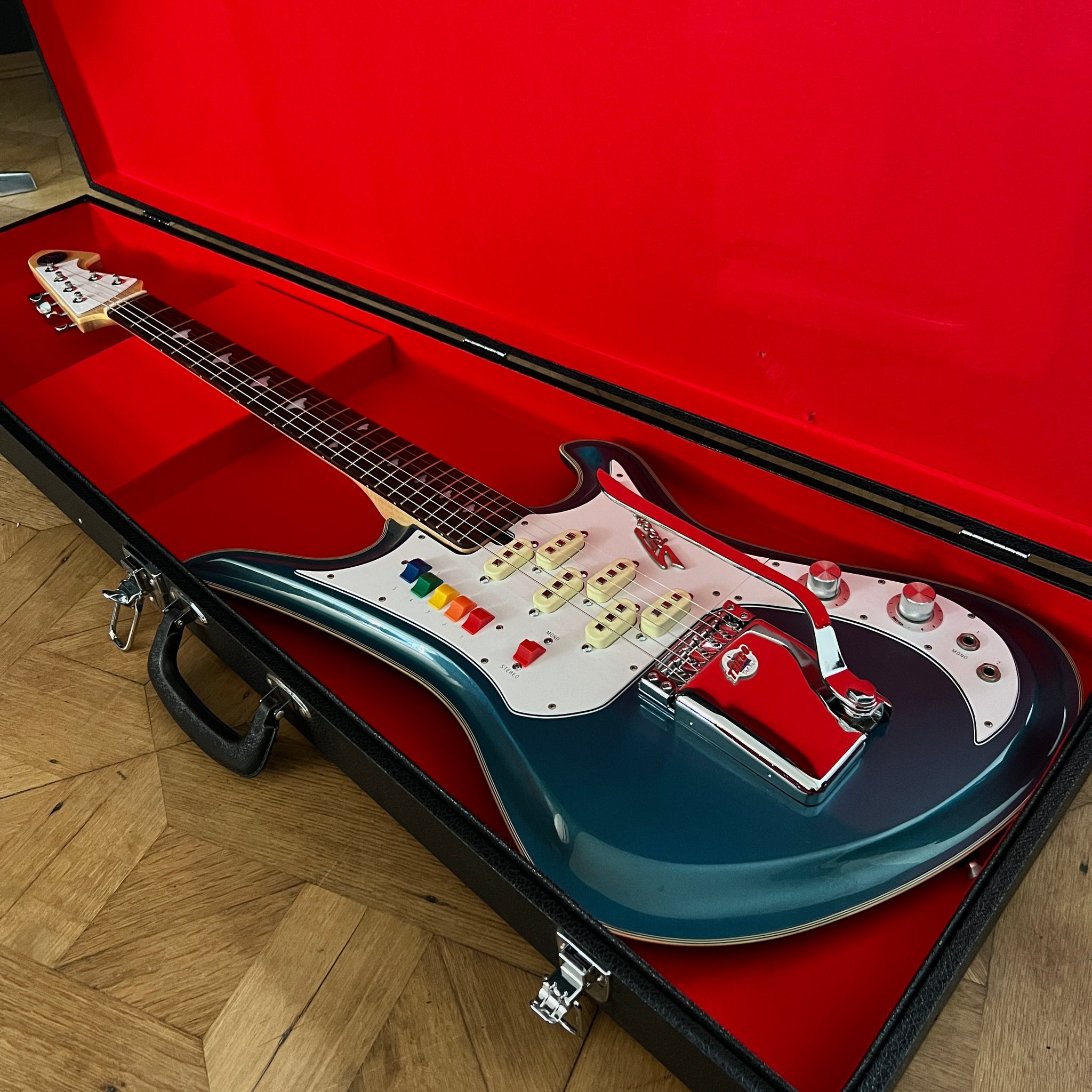 中古】TEISCO / SP-5 SPECTRUM Reissue Metallic Red(日本製